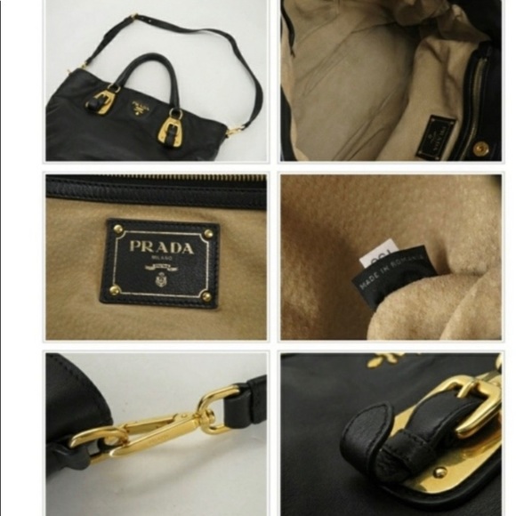 Authentic Prada 2-way Cross body bag - Picture 6 of 7